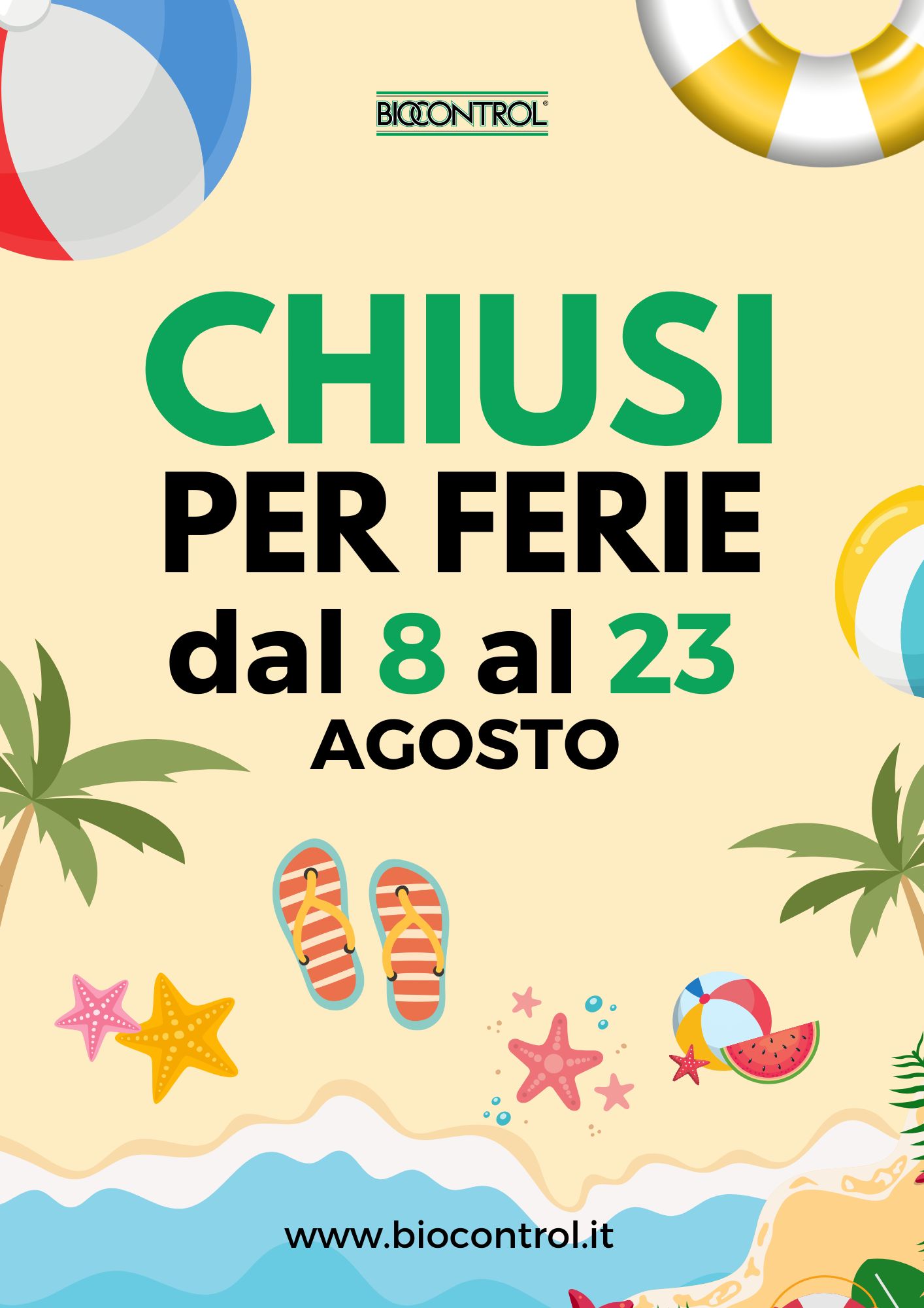 ferie estive 2026